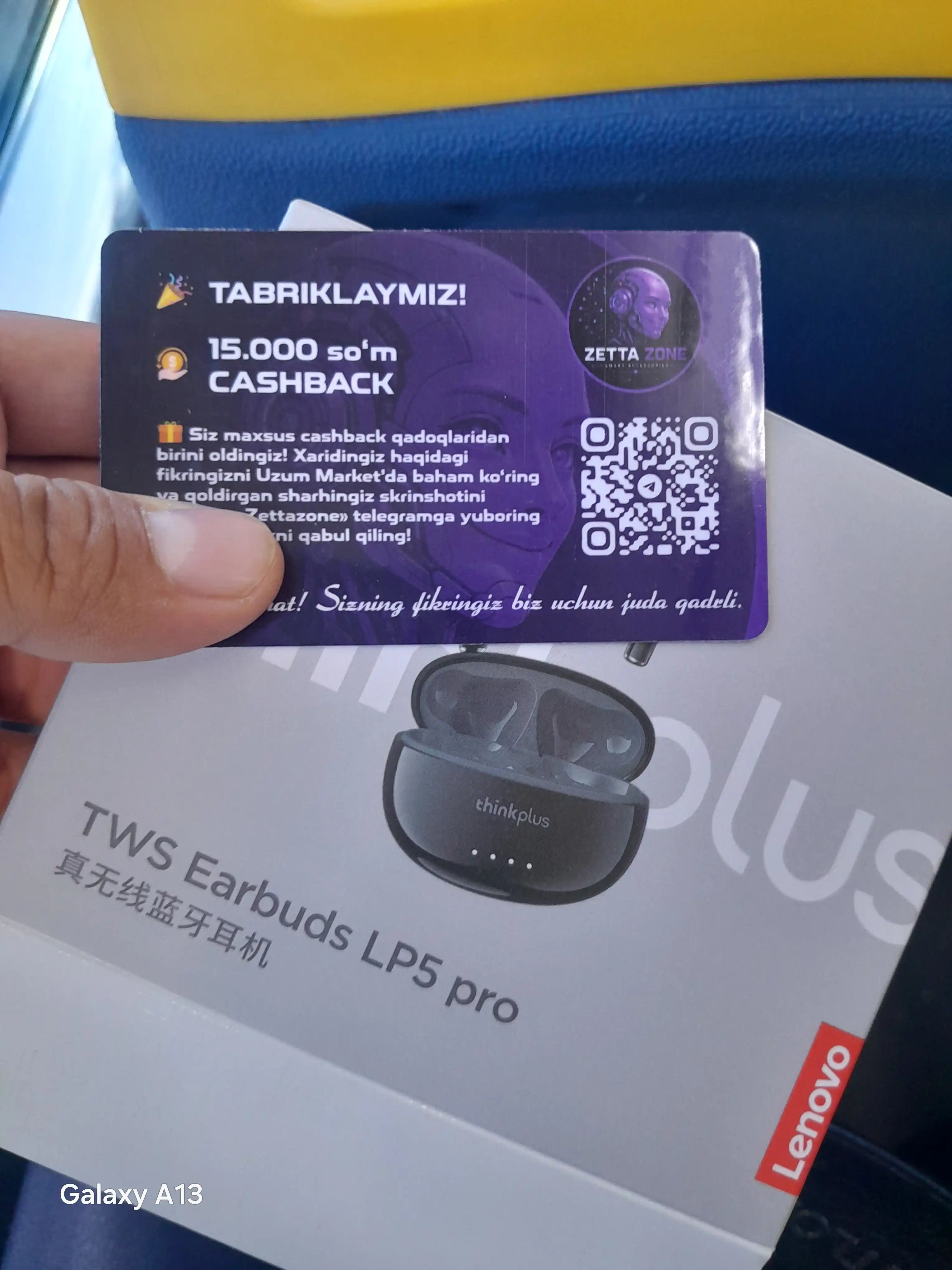 Lenovo LP5pro TWS simsiz quloqchinlar mikrofon bilan, bluetooth sport naushnik