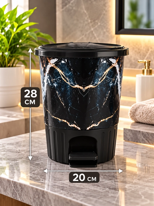 Ko‘chaga ofis uyi uchun plastik va metall 8,10,18,21 litr chiqindi chelagi, qutisi va baki