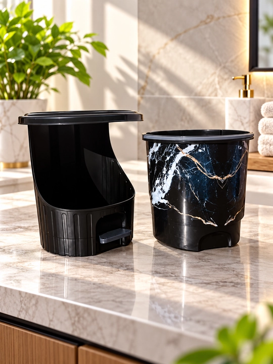 Ko‘chaga ofis uyi uchun plastik va metall 8,10,18,21 litr chiqindi chelagi, qutisi va baki