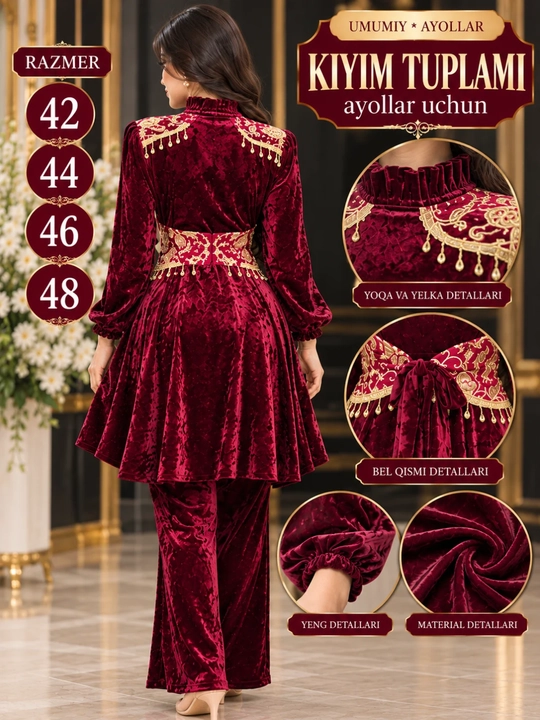 Ayollar va qizlar uchun bambuk dvoyka.ko'cha va uy uchun qulay o'lchami 42, 44, 46, 48