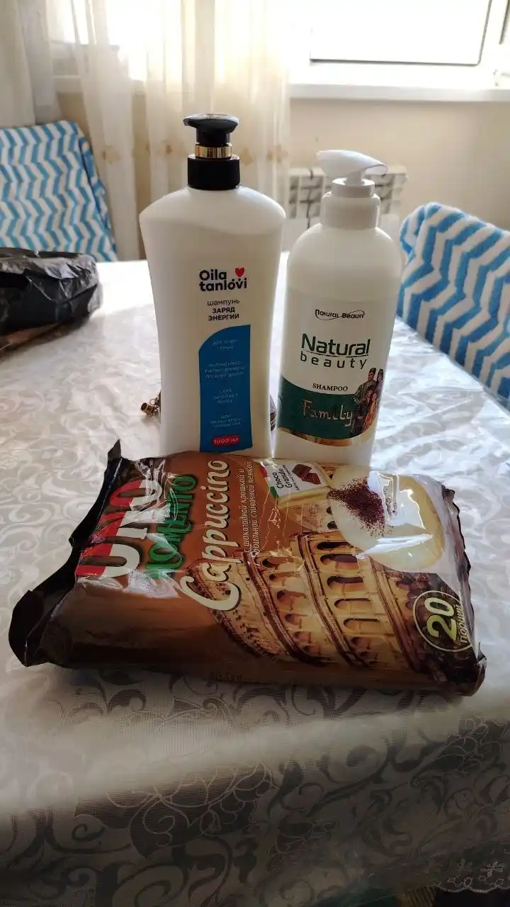 Shampun Oila Tanlovi, "Obyem i Ukhod", 1000 ml