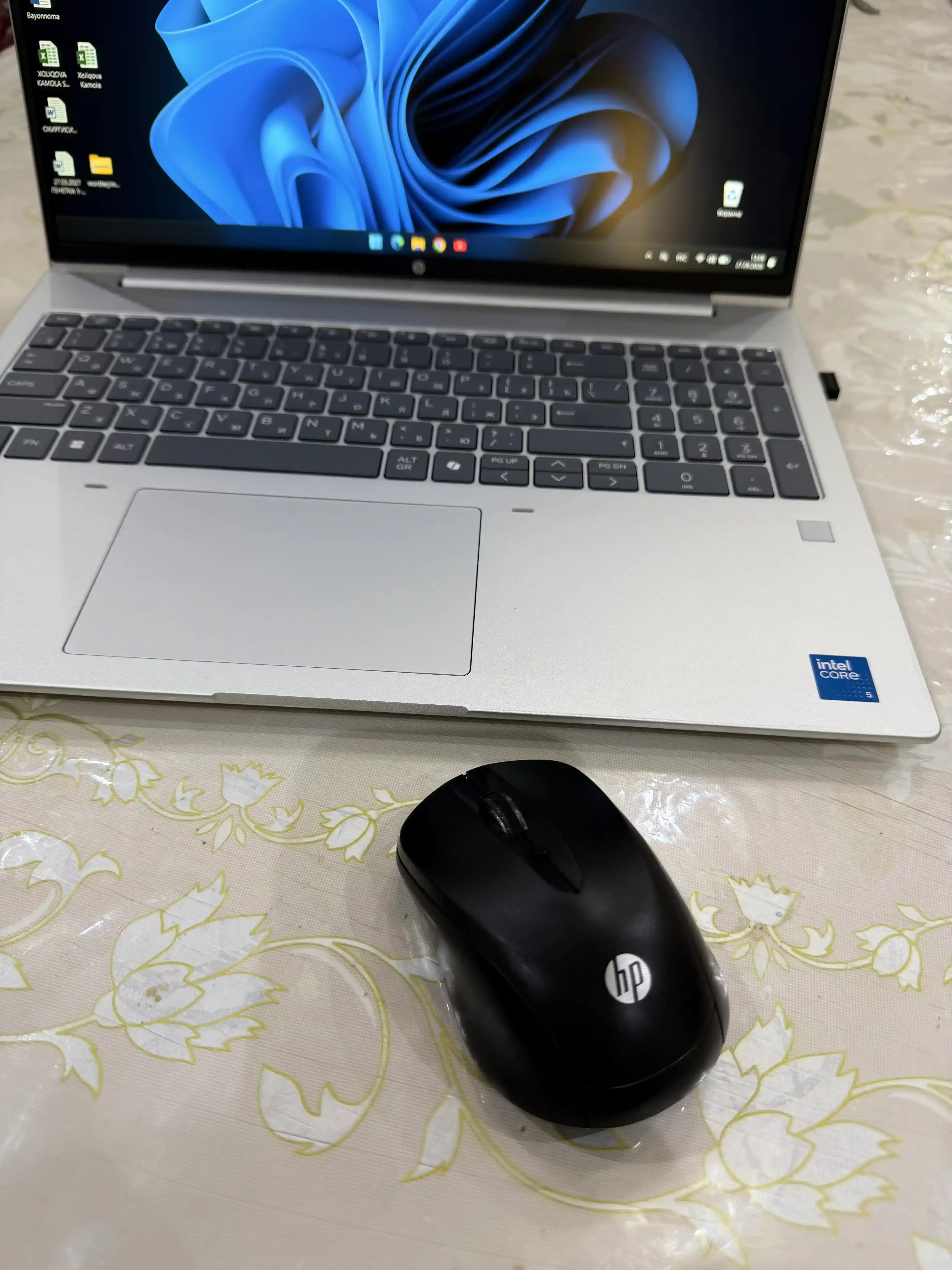 Simsiz shovqinsiz kompyuter sichqonchasi, RGB yoritgichli, Bluetooth