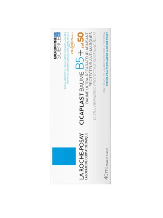 Восстанавливающий бальзам La Roche-Posay Cicaplast Baume B5+ SPF 50, 40 мл - 