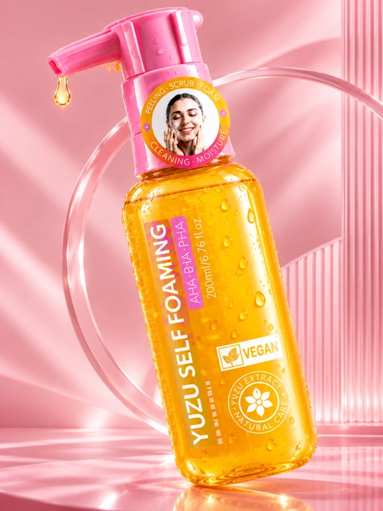Olive Young YUZU Self 3in1 Peeling yuz uchun AHA BHA PHA tozalovchi penka 200 ml