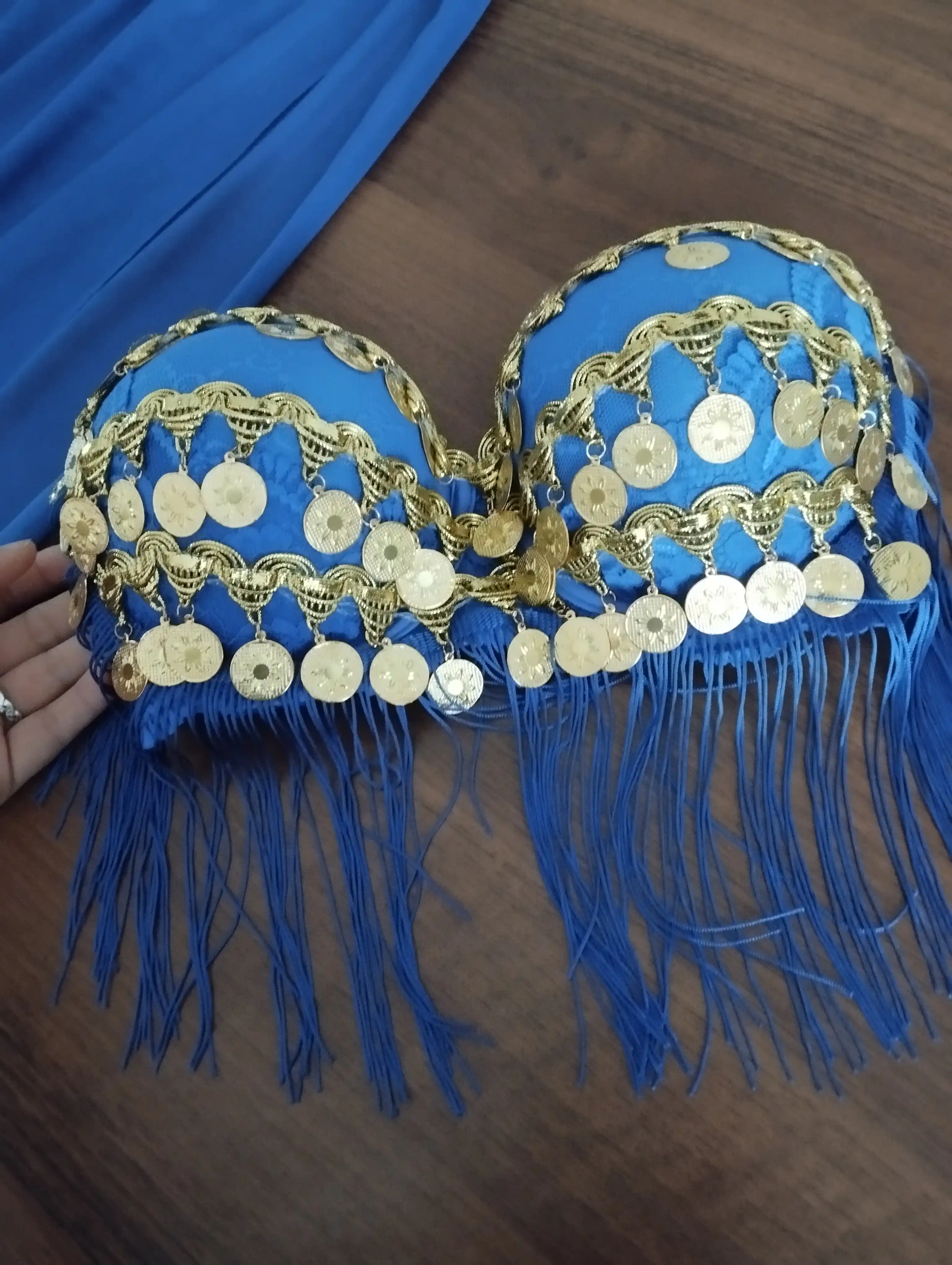 Ayollar uchun arabcha raqs kiyimi, sharqona libos, tangalar to‘plami