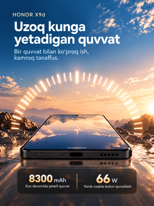 Смартфон HONOR X9d, 8/12/256ГБ