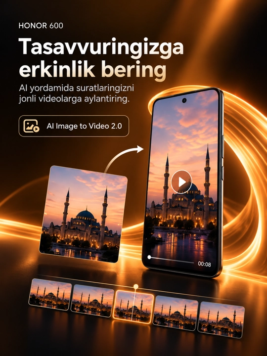 Смартфон Honor 600 5G 8/256/512 ГБ