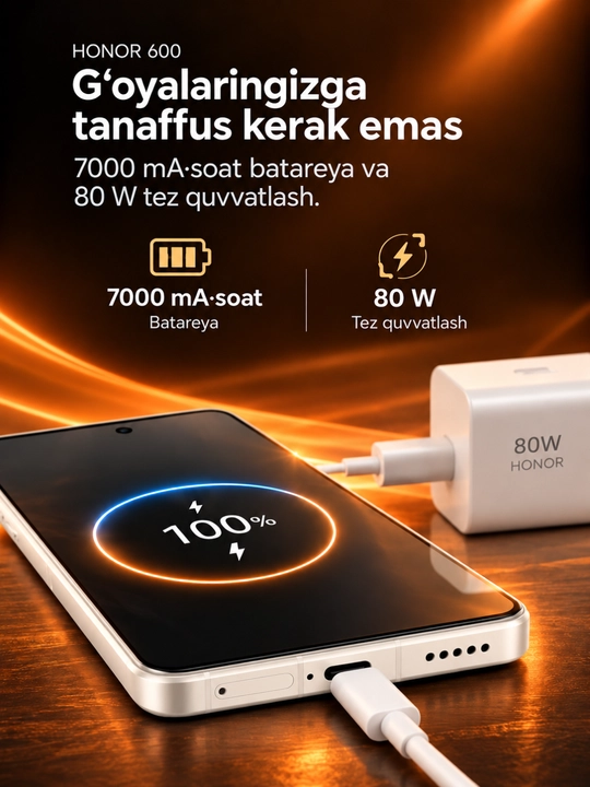 Смартфон Honor 600 5G 8/256/512 ГБ