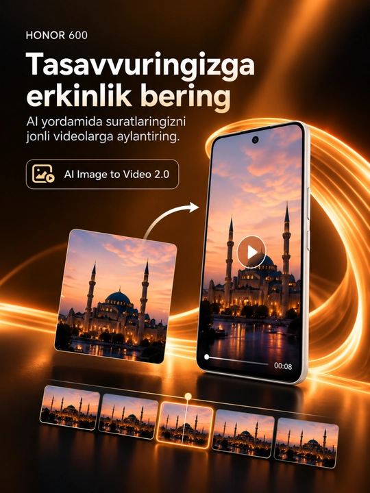 Смартфон Honor 600 5G 8/256/512 ГБ