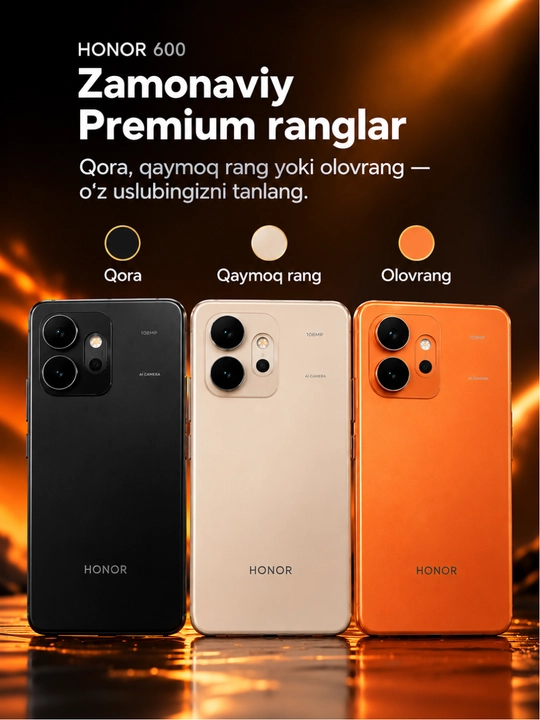 Смартфон Honor 600 5G 8/256/512 ГБ