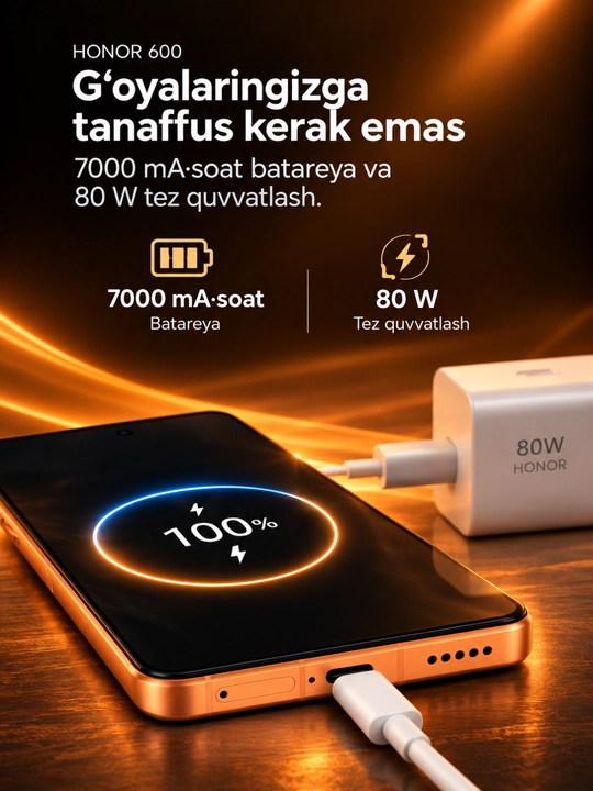 Смартфон Honor 600 5G 8/256/512 ГБ