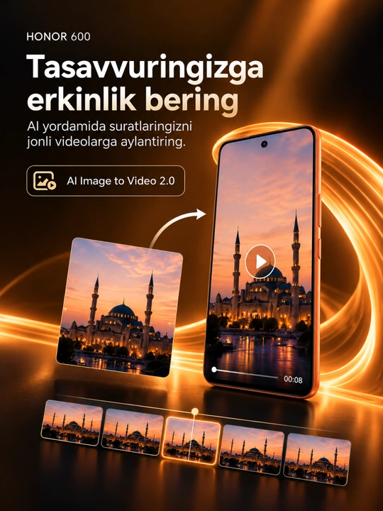 Смартфон Honor 600 5G 8/256/512 ГБ