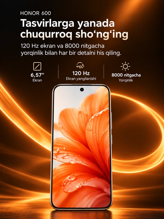 Смартфон Honor 600 5G 8/256/512 ГБ