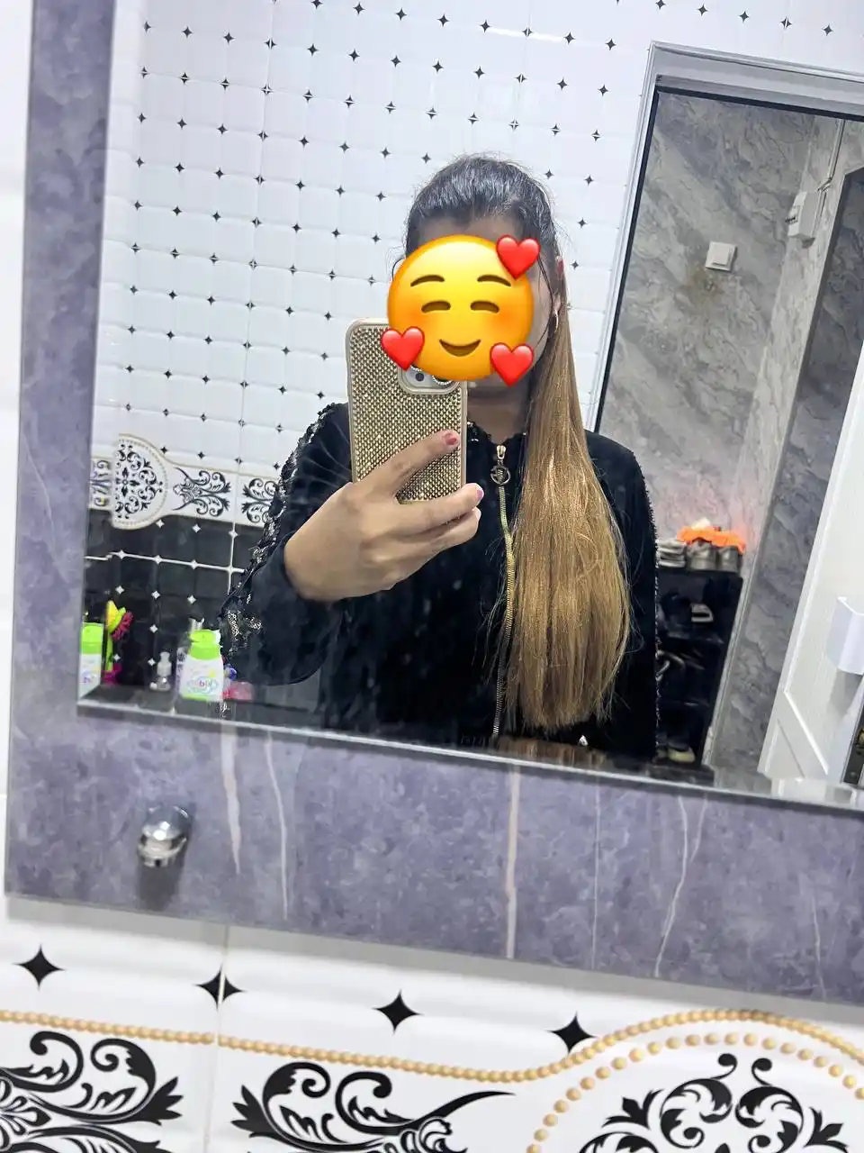 Длинные прямые наращенные волосы