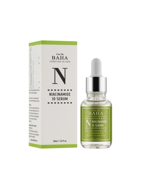 Cos De BAHA N Niacinamide 10 Serum Сыворотка для лица с ниацинамидом, 30 мл