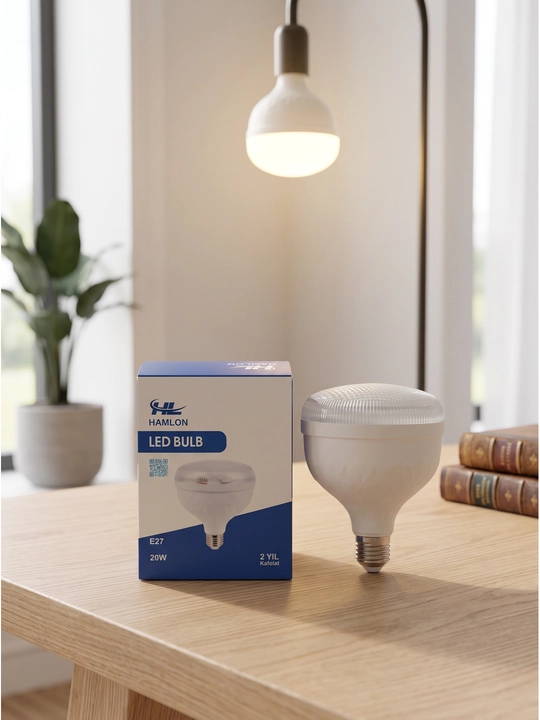 T shaklidagi LED lampa 20/30/40/50 Vt 6500K