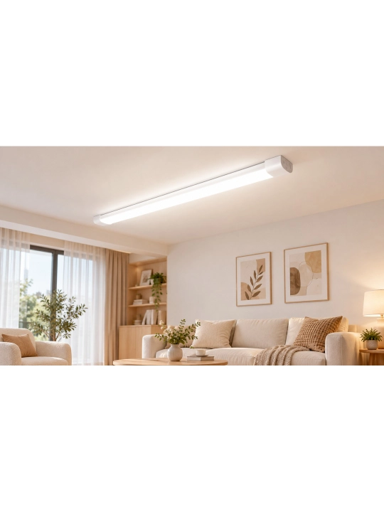Oq rangli chiziqli LED tozalash chirog‘i 60/80/100/150 Vt 6500K