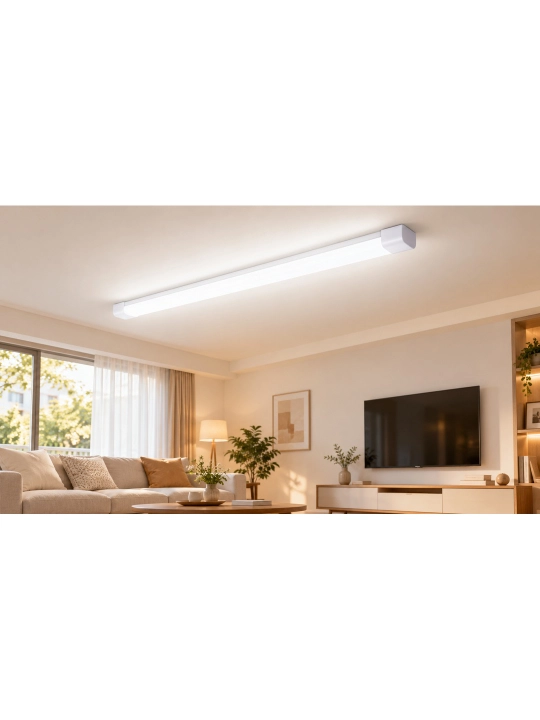 Oq rangli chiziqli LED tozalash chirog‘i 60/80/100/150 Vt 6500K