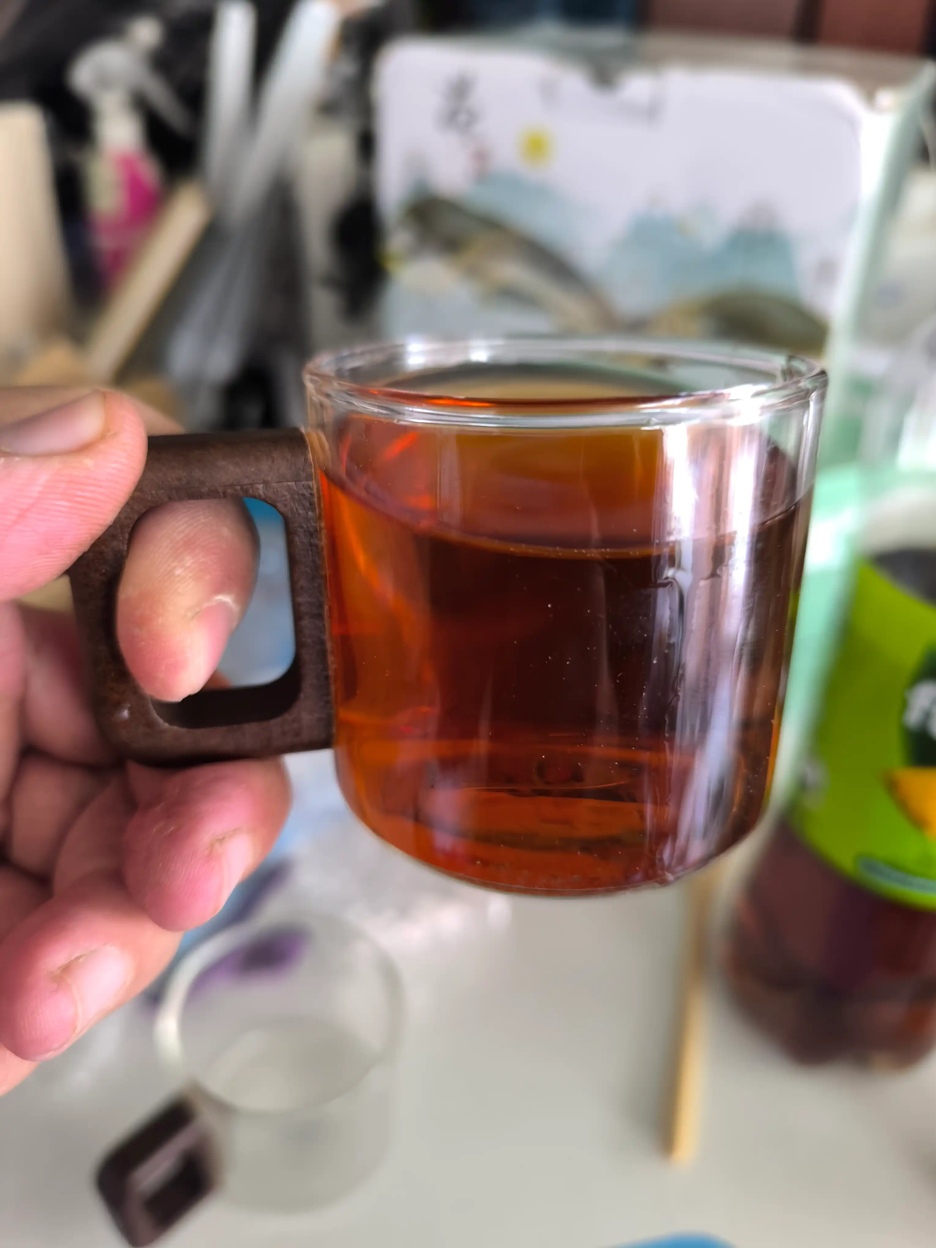 Borosilikat shishali chashka, 150 ml, (komplekt 2 dona)