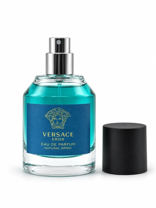 Eros parfyumlangan suvi, erkaklar uchun, purkagich bilan, 50 ml