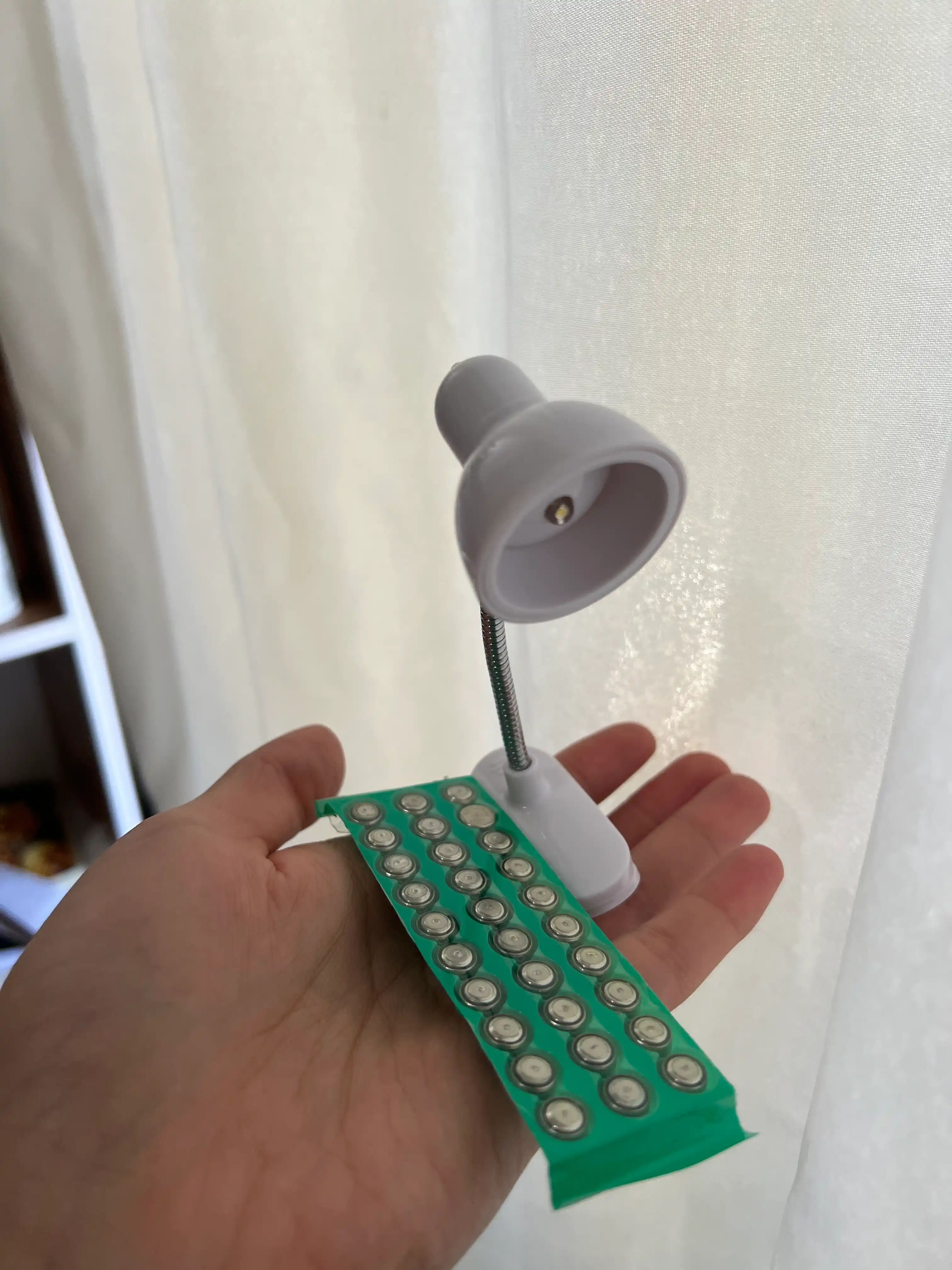 Портативная мини-лампа, светодиодный светильник с прищепкой и USB-зарядкой