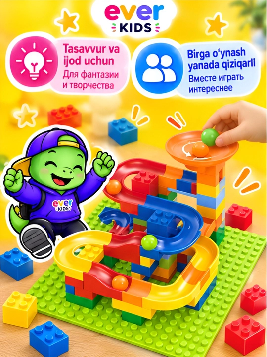 Bolalar poyga trassasi konstruktori