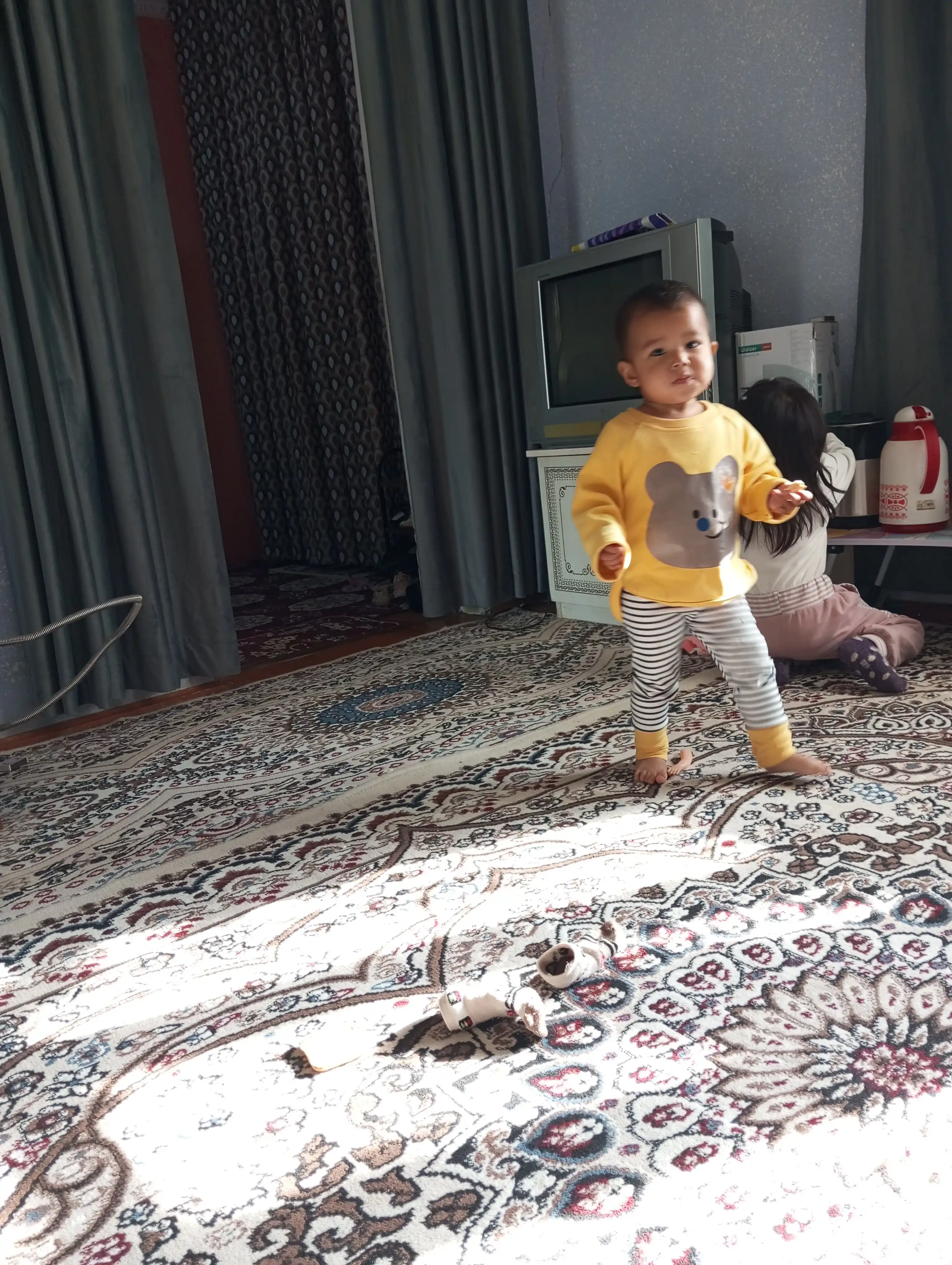 Qizaloqlar uchun uyga mo‘ljallangan bambuk dvoyka – yumshoq va qulay kundalik kiyim