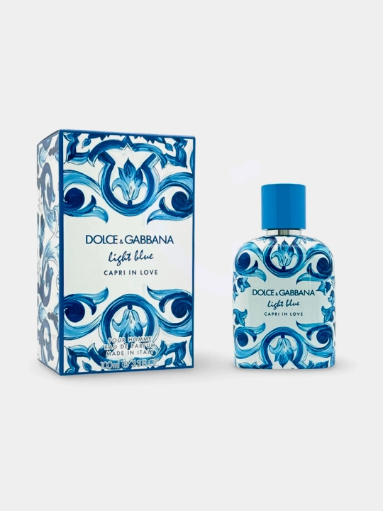 D&G Light Blue Capri in Love men atir suvi, erkaklar uchun, 100 ml - 