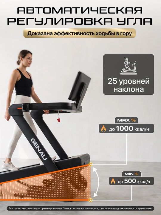 Электрическая беговая дорожка Genau Nordic Z1 *RT3-26A