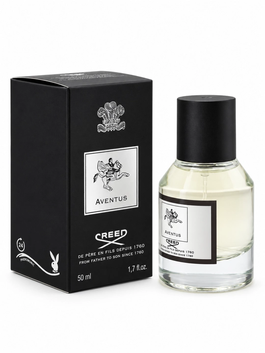 Erkaklar uchun Aventus ifori, purkagichli shisha flakon, 50 ml - 