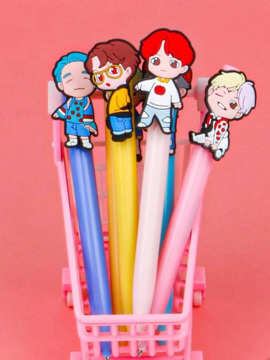 Набор ручек BTS BT21, 6 штук