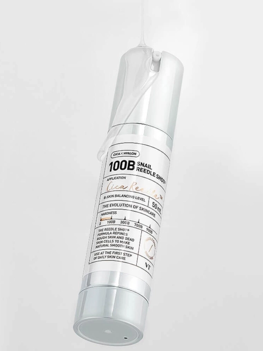 VT Cosmetics Snail Reedle Shot 100B Бустер-сыворотка для лица с микроиглами, 50 мл