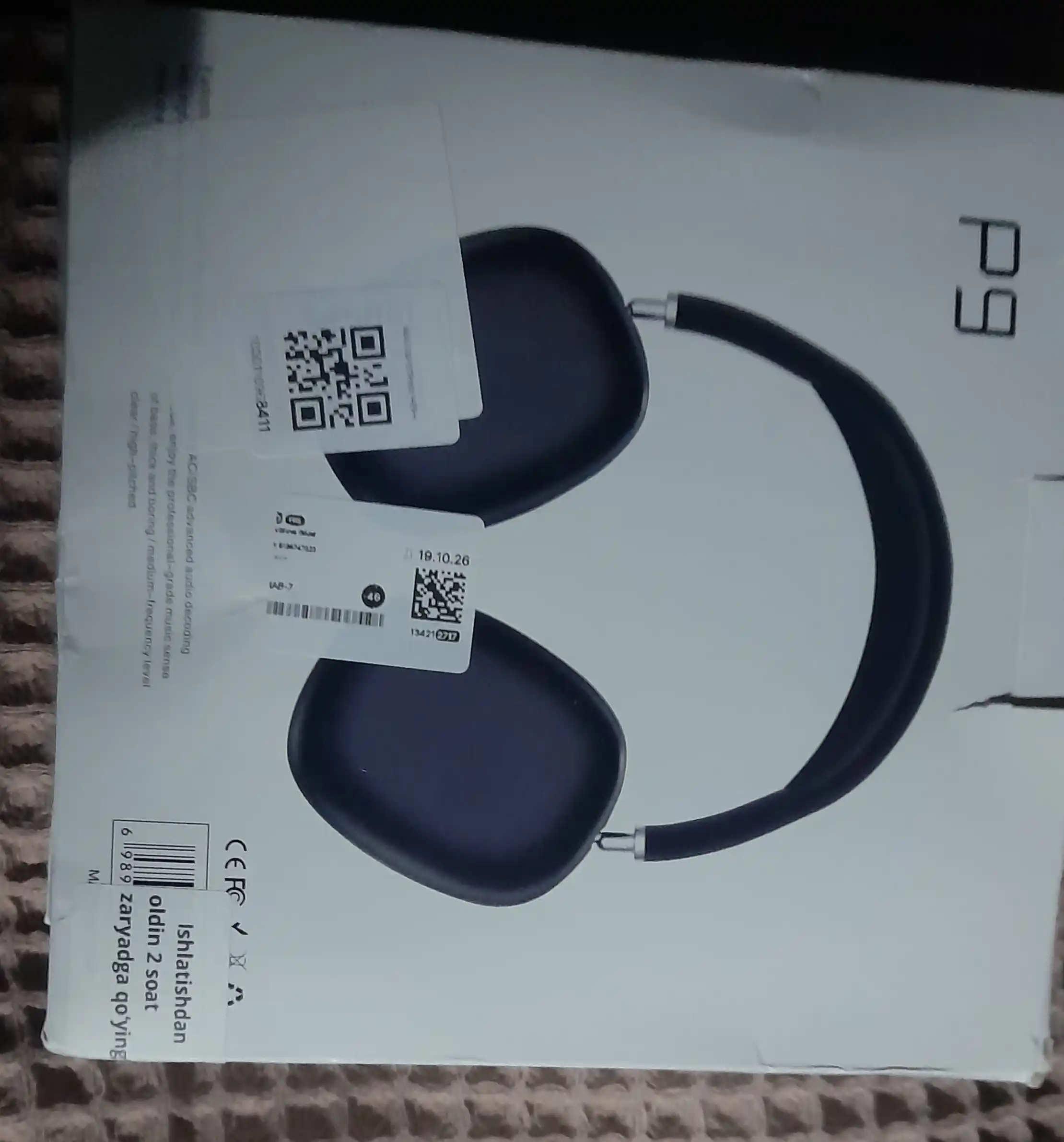 Simsiz quloqchinlar Pods, 1+1 sovg'a iPhone va Android uchun naushniklar, P9, MAX