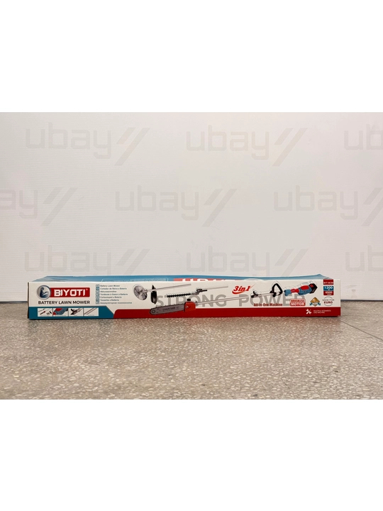 BIYOTI BYT-BC58 akkumulyatorli bog‘ asbobi 3 tasi 1 da, 20 V, 1200 Vt, 2 akkumulyator