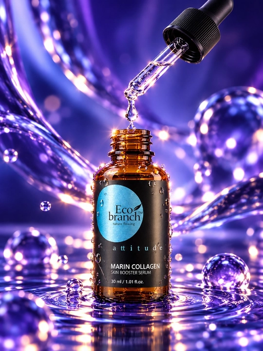 Eco Branch yuz uchun serum, sentella, gialuron kislotasi va salyangoz mutsini bilan, 30 ml