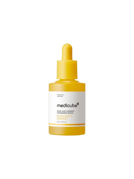 Medicube Kojic Acid Turmeric Niacinamide Serum Kapsulali tiniqlashtiruvchi zardob, 30 ml - 