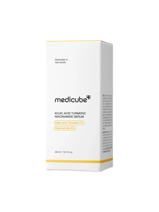 Medicube Kojic Acid Turmeric Niacinamide Serum Kapsulali tiniqlashtiruvchi zardob, 30 ml