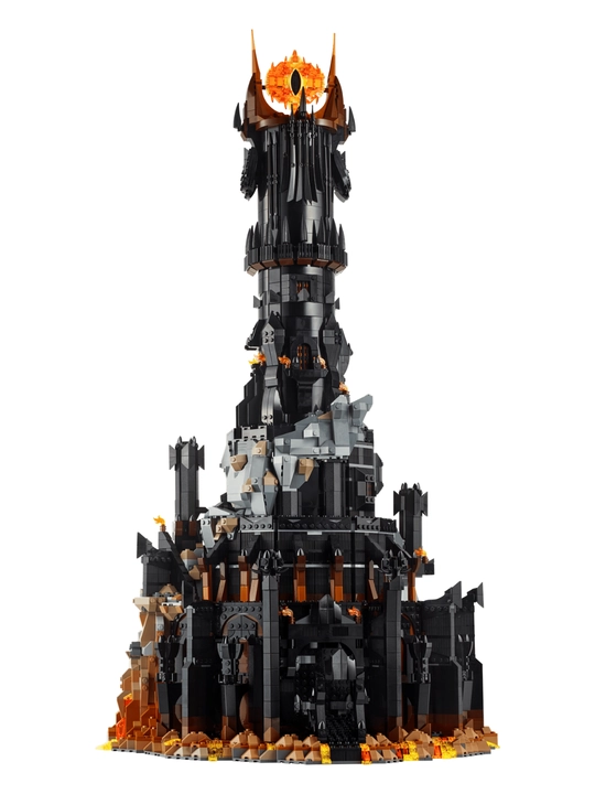 Konstruktor Lego Uzuklar Hukumdori: Barad-dur (Sauron minorasi), 10 ta minifigura