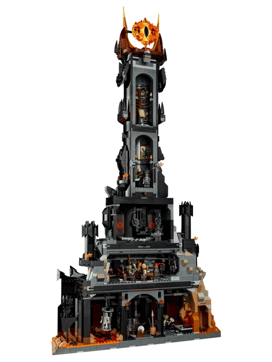 Konstruktor Lego Uzuklar Hukumdori: Barad-dur (Sauron minorasi), 10 ta minifigura