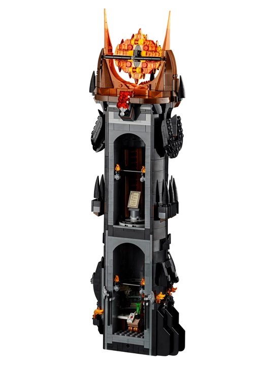 Konstruktor Lego Uzuklar Hukumdori: Barad-dur (Sauron minorasi), 10 ta minifigura