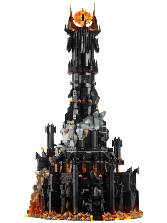 Konstruktor Lego Uzuklar Hukumdori: Barad-dur (Sauron minorasi), 10 ta minifigura