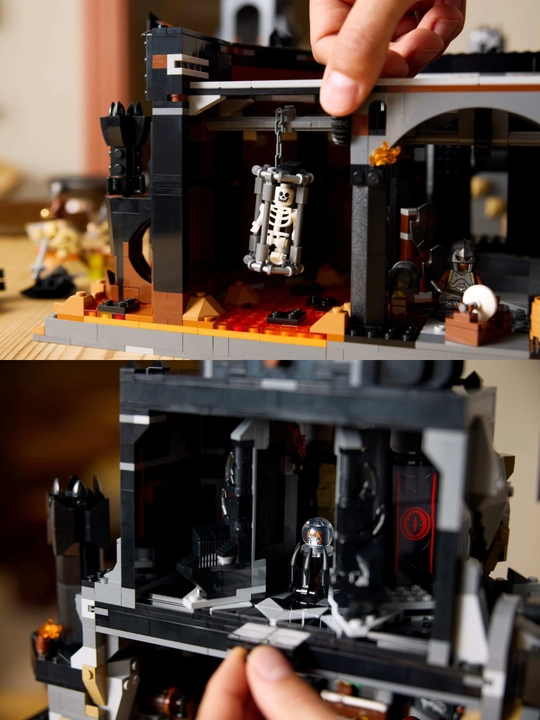 Konstruktor Lego Uzuklar Hukumdori: Barad-dur (Sauron minorasi), 10 ta minifigura