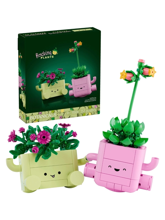 Конструктор Лего Ботаника: Качающиеся растения в горшочках Rocking Plants, 253 детали - 
