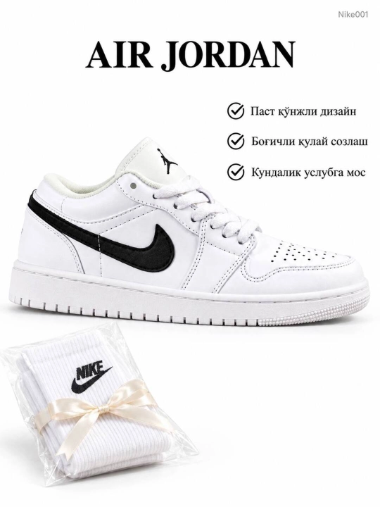 Air Jordan krossovkalari - unisex, sport va kundalik kiyish uchun - 