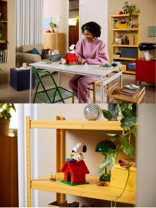 Konstruktor Lego Snupi va uning uychasi (Peanuts: Snoopy's Doghouse), 964 ta qism