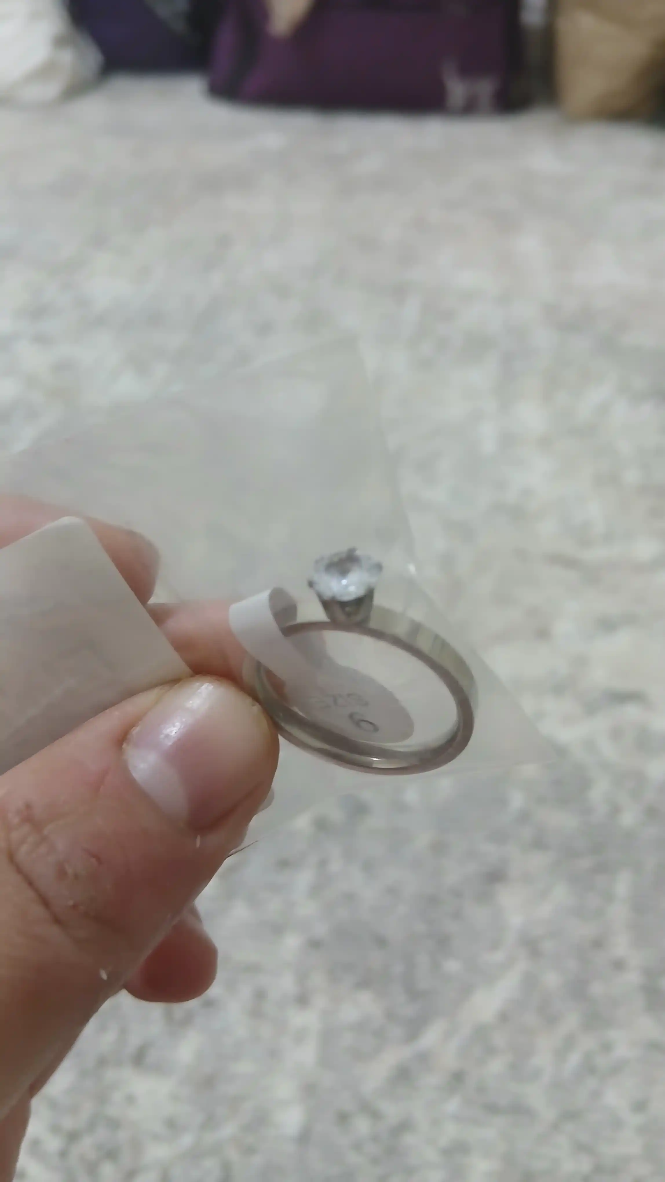 Ayollar va qizlar uchun Cartier Stainless Steel, toshli va toshsiz uzuklar