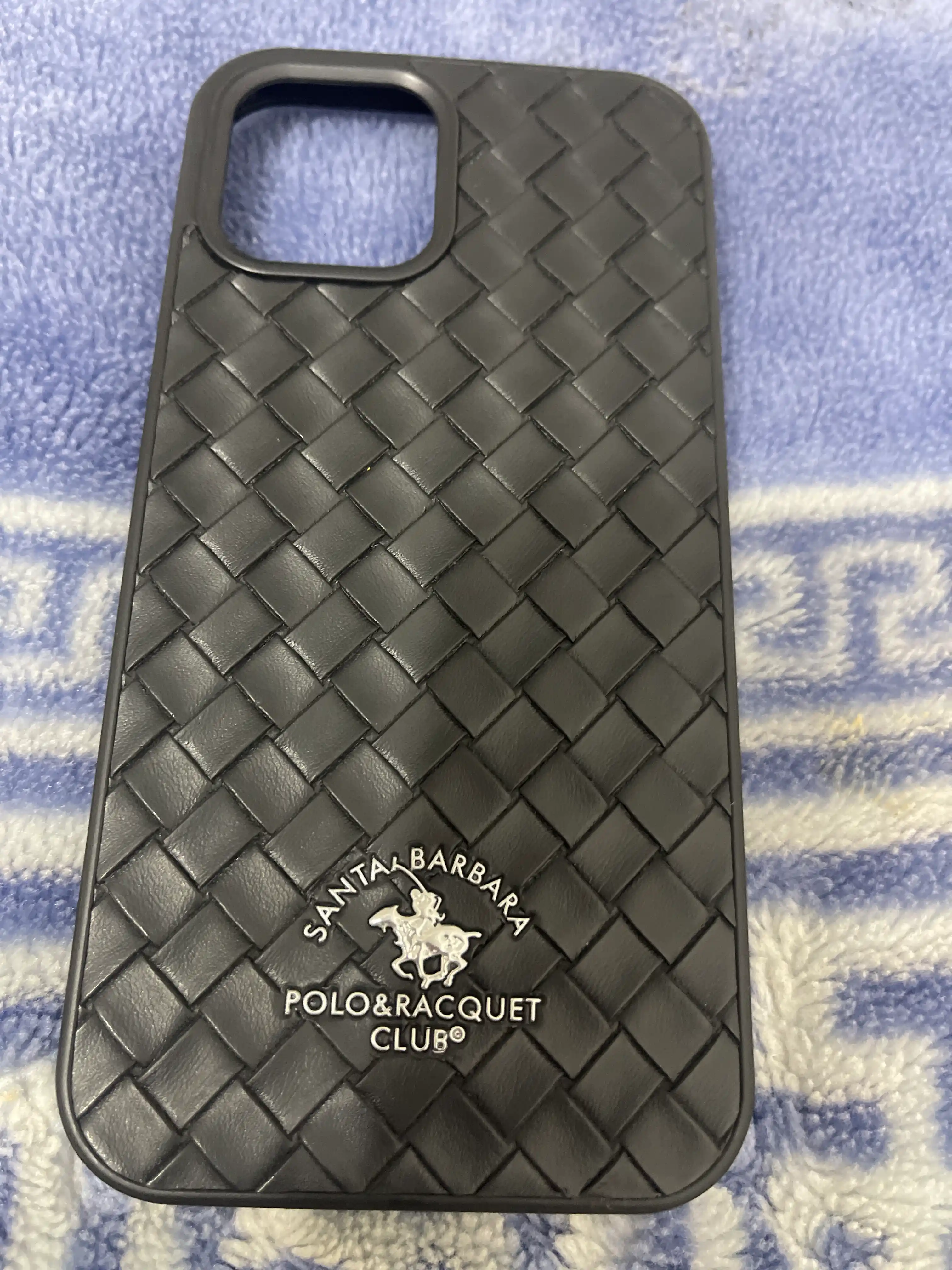 G'ilof Santa Barbara Polo & Racquet, iPhone X, 11, 12, 13, 14, 15, 16 Pro, Pro,Pro Max lar uchun