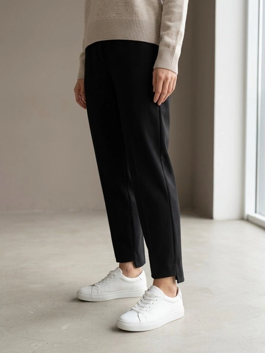 Ayollar shimi, issiq shim, drap shim, qishki klassik shim, ofis uchun qalin shim, 42-48 - 