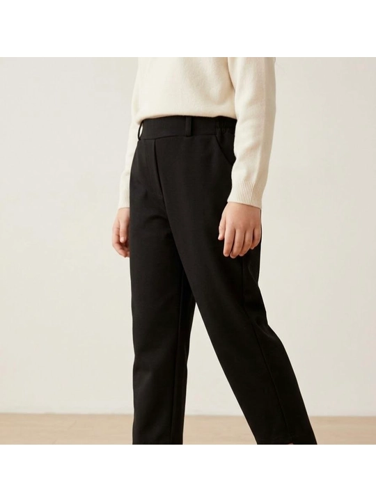 Ayollar shimi, issiq shim, drap shim, qishki klassik shim, ofis uchun qalin shim, 42-48