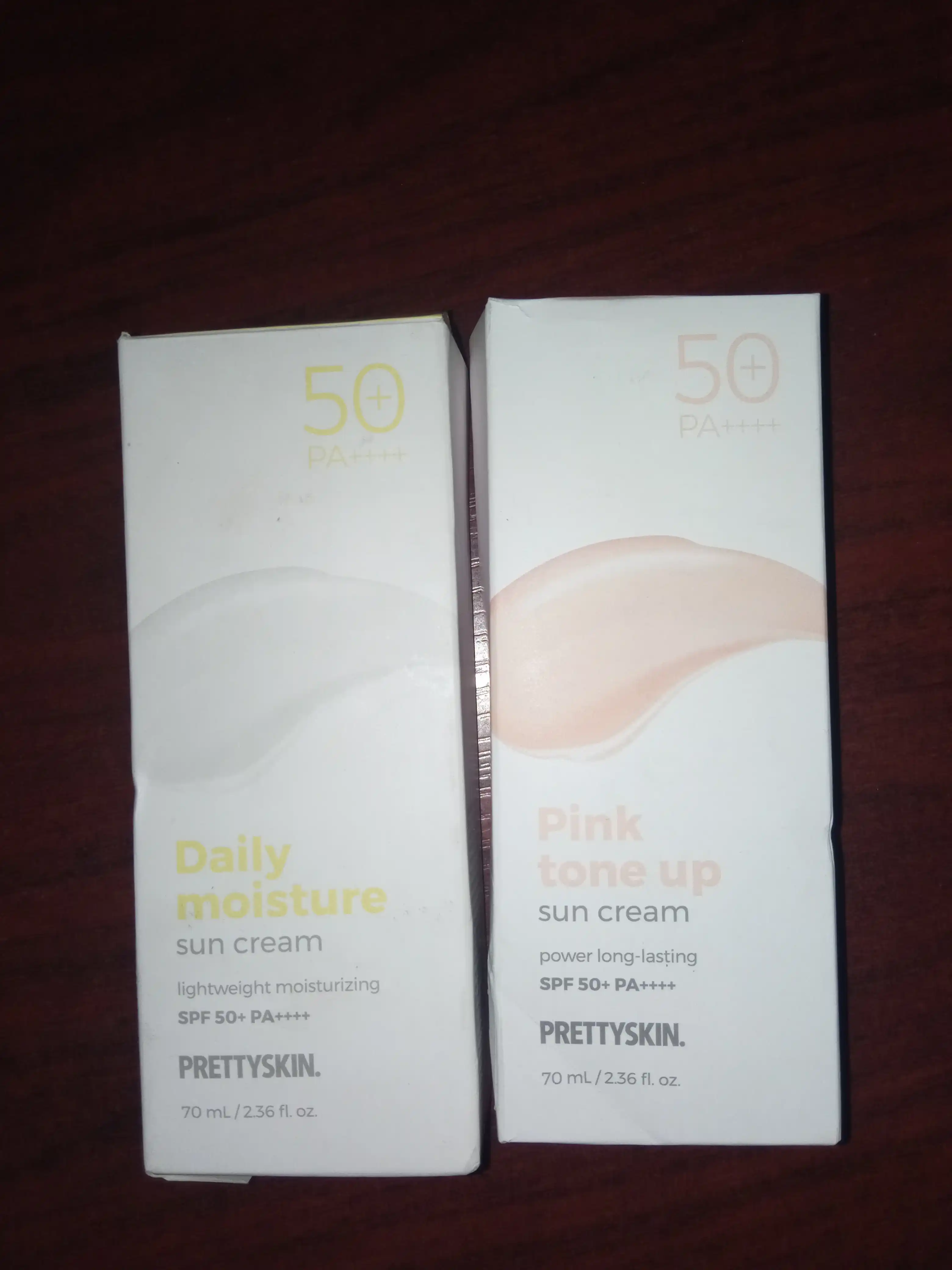 Pretty Skin Увлажняющий солнцезащитный крем для лица SPF50+ РА+++ разных типов кожи, 70 мл